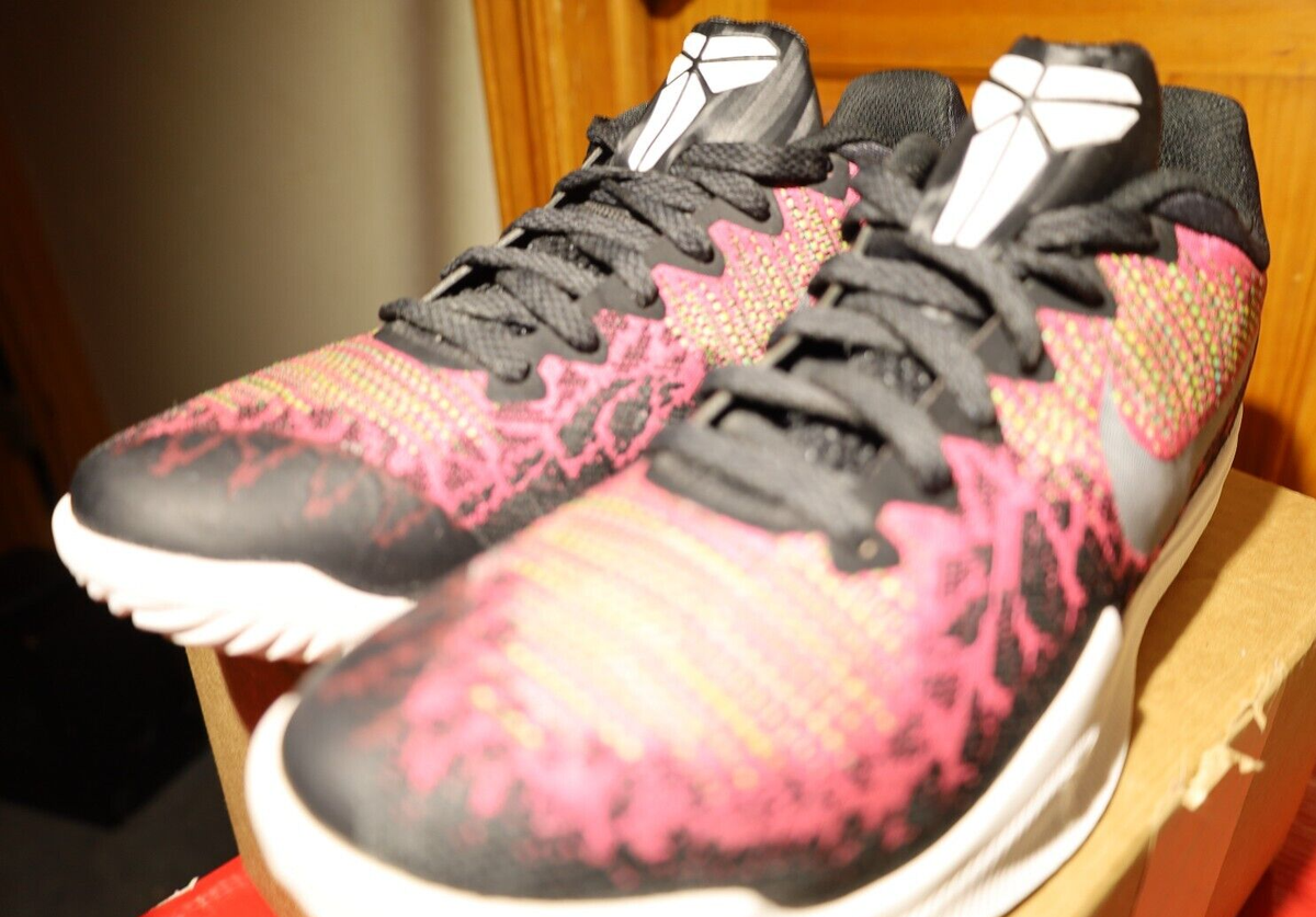 Nike Mamba Rage Kobe Pink Blast Men\'s 8 Nike Kobe Mamba Rage Pink Blast Mentality White Black  main image 2