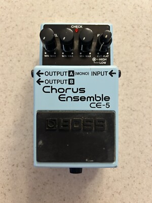 Boss CE-5 Chorus Guitar Effect Pedal