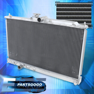 For 03-08 Mitsubishi EVO 7 8 9 4G63 VII VIII IX Dual Core Full Aluminum ...
