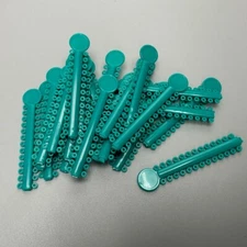 1040tie Dental Orthodontic Ligature Ties Braces Elastic Rubber Bands Mixed Color