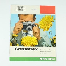 Zeiss Ikon - Contaflex - Camera Brochure Booklet - Vintage