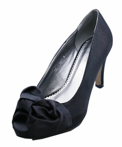 black satin court shoes uk