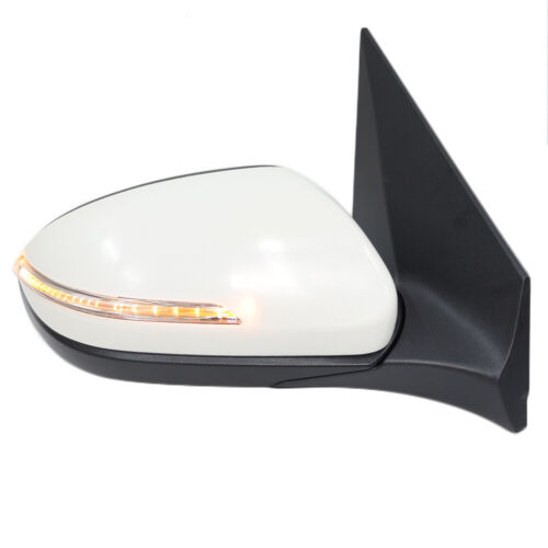 Right O/S Side Wing Mirror For Hyundai i20 MK2 2015- 2020 Primed White Indicator - Picture 2 of 16