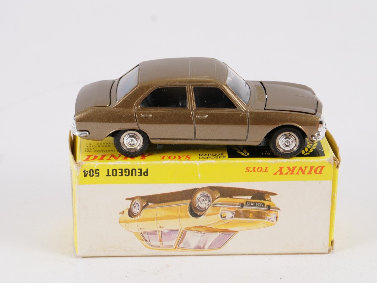 Dinky Toys España N º 011452 Peugeot 504 Sin en Caja 1/43 | eBay