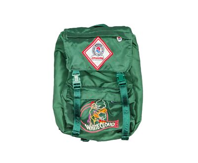 ZAINETTO white cloud INVICTA VINTAGE BACKPACK BAG ANNI 90 ZAINO RUCKSACK  MOCHILA