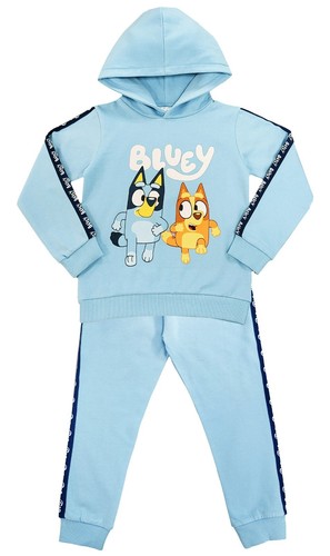 Girls Boys Bluey Hoodie Jogger Bottoms Tracksuit Hoody Loungewear 18 Mth-7 Years - Picture 16 of 28