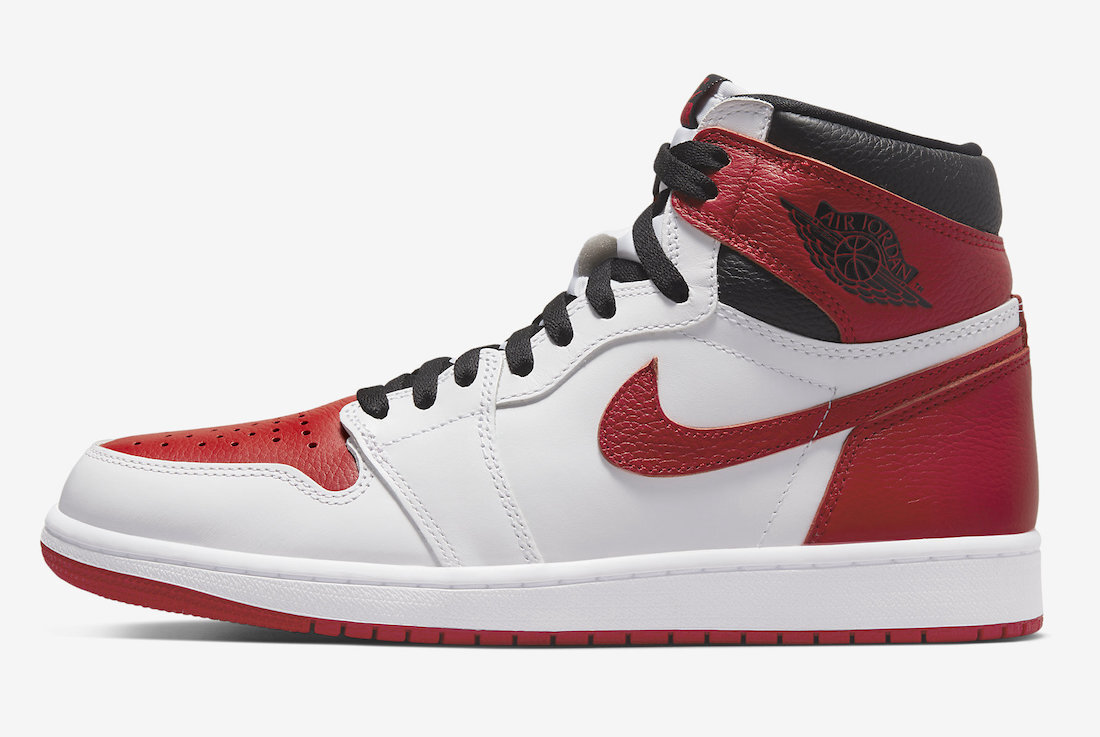 Nike Air Jordan 1 Retro High OG Heritage Red White 555088-161