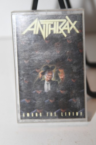 Anthrax Among The Living Cassette 1987 Island Megaforce Records Thrash Metal