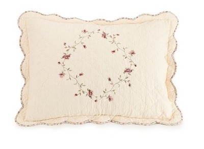 Better Homes & Gardens 2-Piece Burgundy Sham-Hannalore Standard Pillow (2 Count)