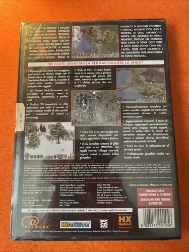 GIOCO VIDEOGIOCO PC NUOVO THE MYTH OF SOMA ITALIANO COLLEZIONE - Picture 2 of 2