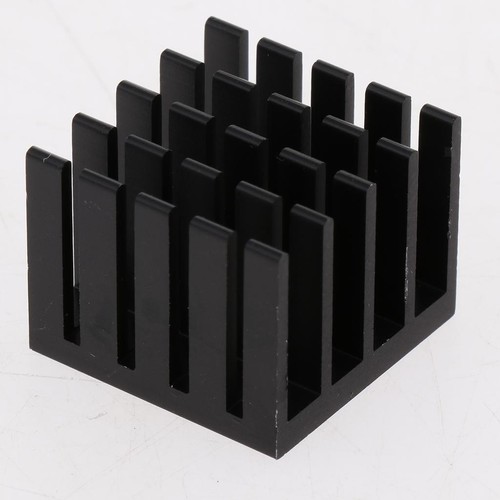 Dissipateur thermique aluminium 20 x 20 x 16 mm dissipateur thermique radiateur aileron noir - Photo 6/6