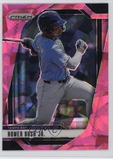 2025 Panini Prizm Pink Ice Prizm Homer Bush Jr #127 1pi0