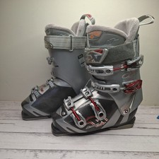 Nordica Ski Boots Womens Size 25 - 25.5 And 293mm GS Easy Olympia grey + bag