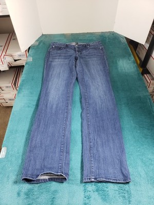 Gap Jeans Size 6 Womens Blue Stretch Denim Pants Mid Rise Curvy Straight