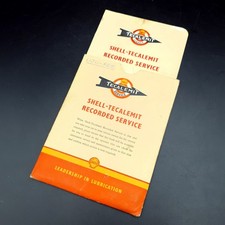 Shell-Tecalemit service book Standard 10 Companion Reg.UJU-865 1960s Classic Car