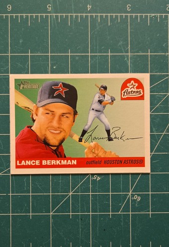 Lance Berkman #470 2004 Topps Heritage card