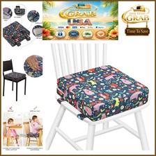 Portable Booster Seat Cushion for Toddler Kids Baby Travel Dining Chair Pad
