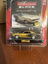 2012 Greenlight 1971 Plymouth Hemi Cuda In Gold Rare Piece