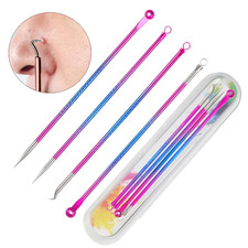 4pcs Acne Blackhead Comedone Black Spot Pimple Blemish Remover Skin Care - NEW