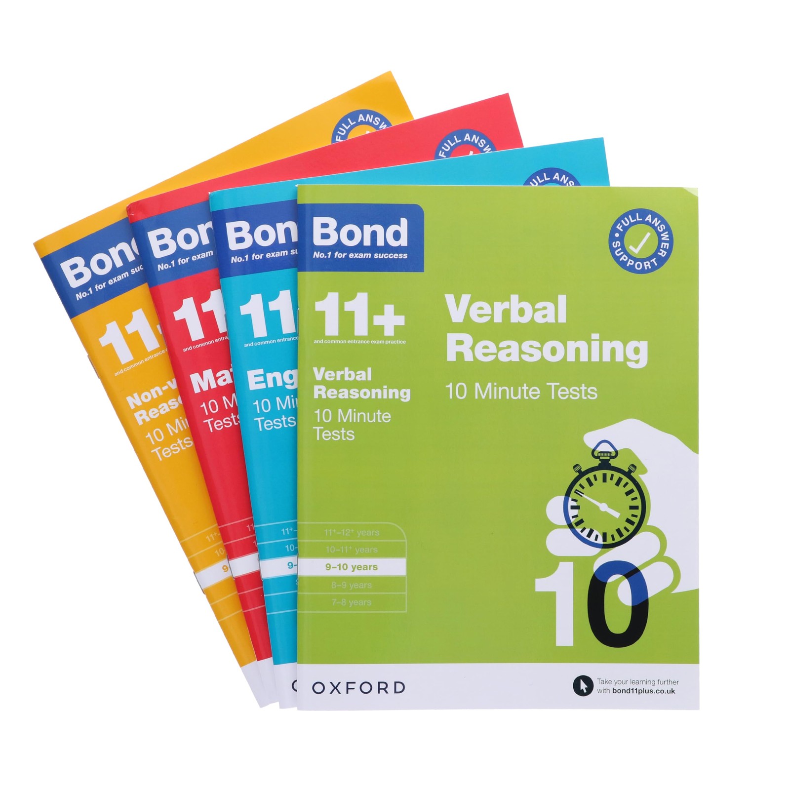 Bond 11+ 10 Minute Tests 9-10 years 4 Books Collection Set 11 plus exams - Image 7