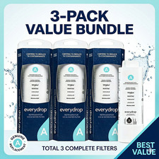 New #3 Pack EDRARXD1 Ice and Water Refrigerat...