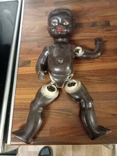 C.1950s Pedigree Black Doll Needs Attention Fair Condition Loved + Played With