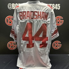 Ahmad Bradshaw Autographed New York Giants Signed White Jersey Steiner CX