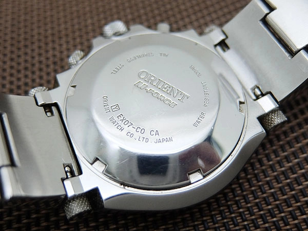 Orient M-FORCE Ref.EX07-CO CA Date Stainless Stee… - image 4