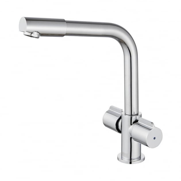 BRISTAN PINNACLE MONOBLOC DUAL SINK MIXER CHROME - PISNKC / PI SNK C