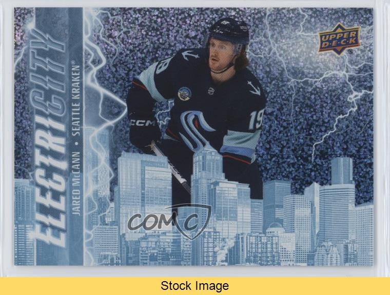 2024-25 Upper Deck Series 2 ElectriCITY Speckle Jared McCann #EC-8 READ 0w6