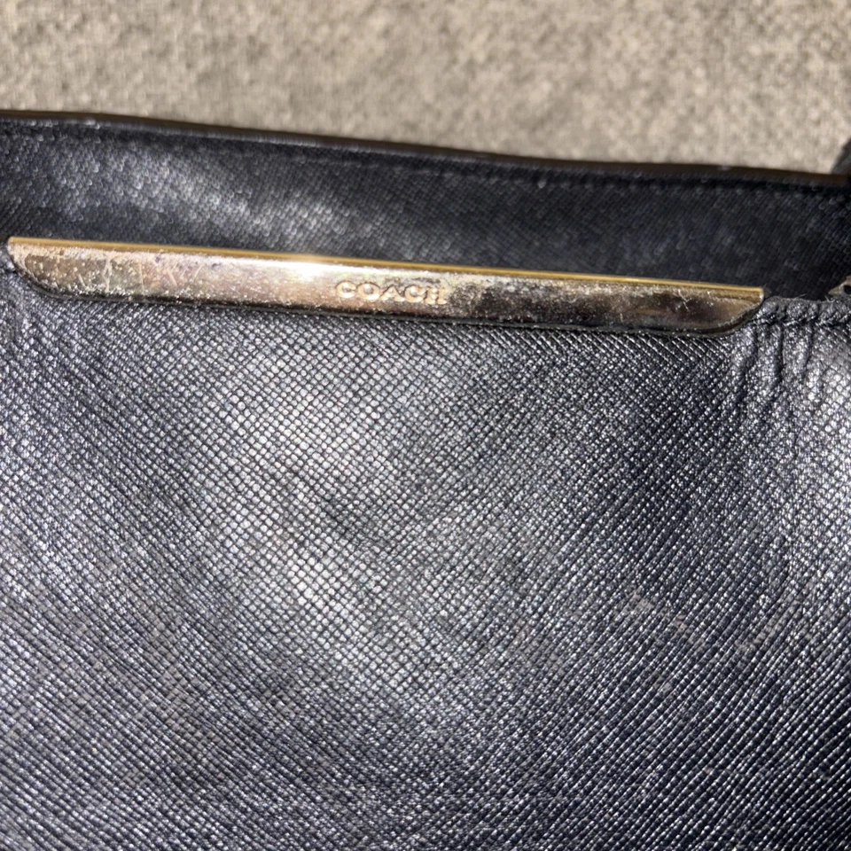 Coach 29002 Madison East West Black Saffiano Leather Tote/Shopper/Shoulder Bag - Image 3 of 4