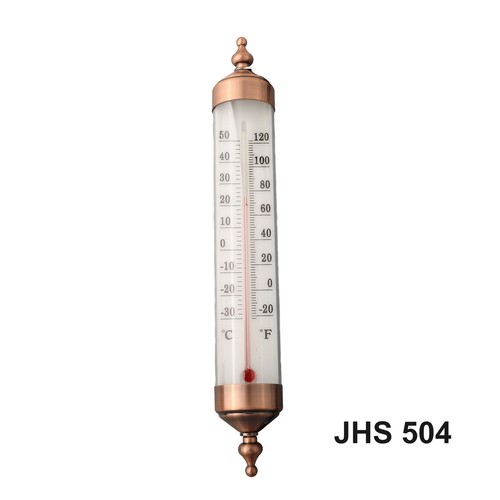 Fahrenheit Celsius Dual Scale 10 Inch Thermometer for Yard Garden Kitchen - Picture 1 of 24