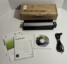 Fujitsu ScanSnap Document Scanner Model S1100i Complete USED TESTED USB