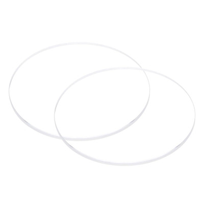 Uhrglas Ersatz 40mm Kristallglas flach transparent für Uhr reparatur
