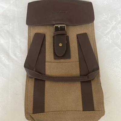 19 Crimes Wine Bag Brown Tan Handle New Promotional Liquor Alcohol