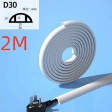 Floor Cable Cover – PVC Cord Protector Self Adhesive Wire Duct for Cable Managem