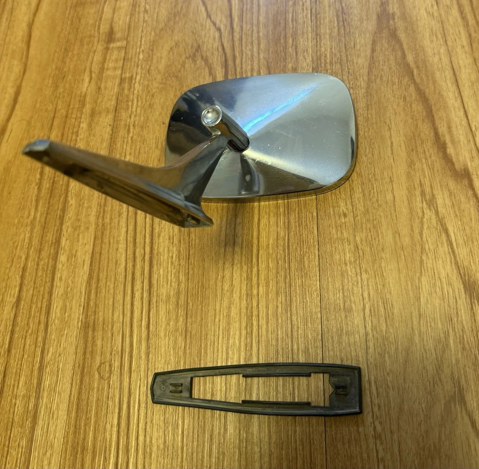 Espejo retrovisor lateral vintage Chevelle Nova Camaro 1965-1970 CBC-3874242 bonito cromado Foto 2 de 4