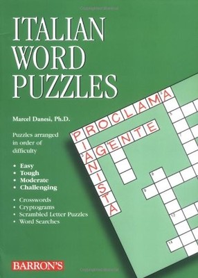 Italian Word Puzzles (Foreign Language Word Puzzles),Marcel Dane