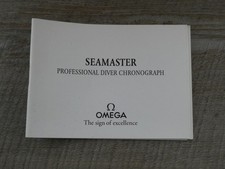Omega Seamaster Professional Diver Cronografo Vintage 03090190 Libretto 1993