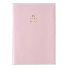 NOLTY Pagem Diary 2026 A6 Memory Pink 8508