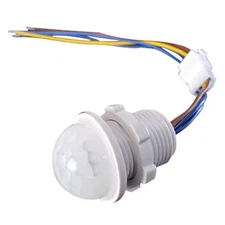 PIR Infrared Motion Sensor Detector Auto Switch AC 110V-240V Light Lamp Control