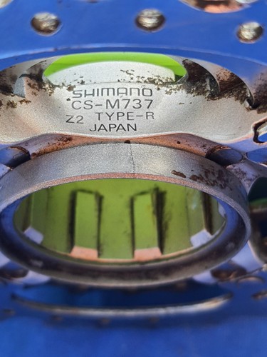 Shimano Deore XT CS-M737 Hyperglide 8 Speed Cassette 11-28t - 第 3/3 張圖片