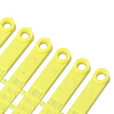 100x 001 100 Number Plastic Livestock Tag Integrated Colorfast Livestock Ear SET