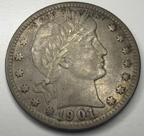 1901 Barber Quarter H26