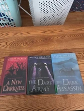 Joseph Delaney Book Series: A New Darkness, The Dark Army, The Dark Assassin