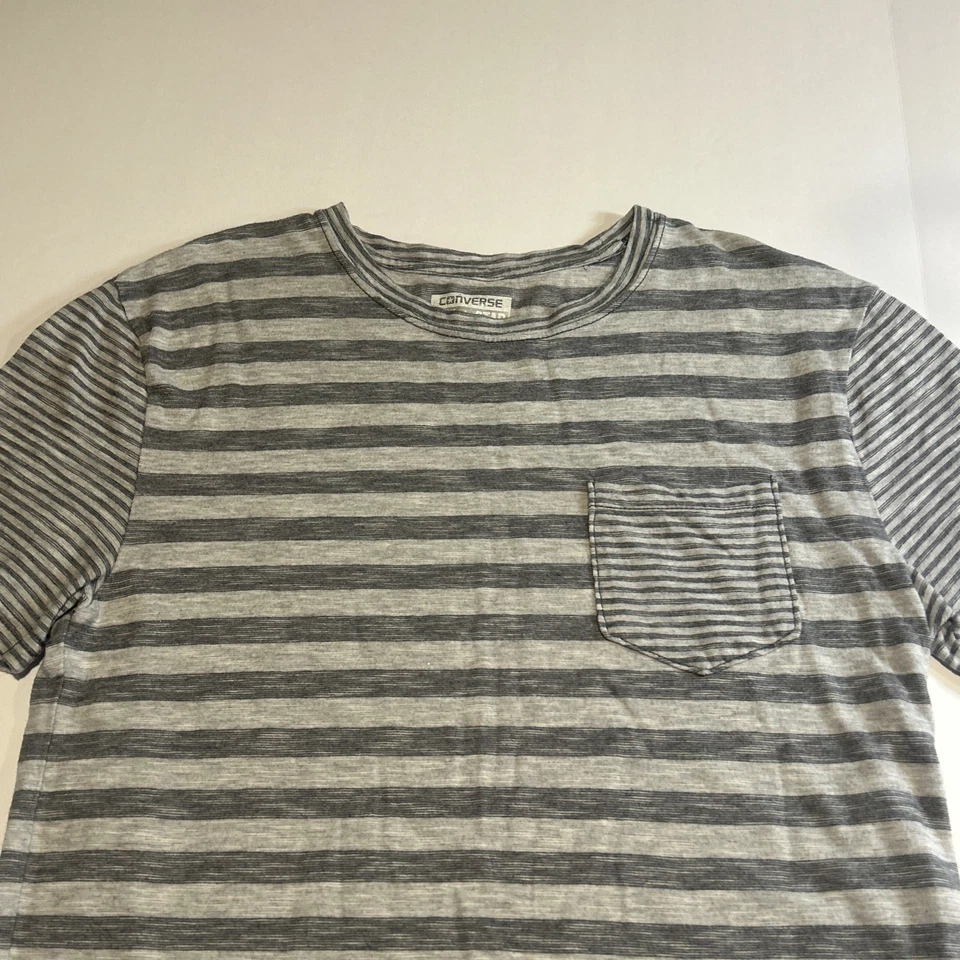 Camisa Converse a rayas para mujer talla pequeña - Camisa One Star Foto 2 de 4