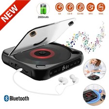 Rechargeable CD Player With Bluetooth Portable Personal Cd Players For Car Home