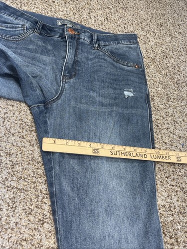 Wit & Wisdom Jeans Womens 10P Denim 'Ab'Solution Mid Rise Raw Hem Flared 30x28.5 - Picture 13 of 16