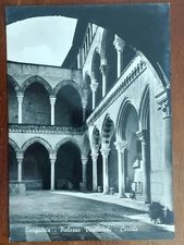 TARQUINIA PALAZZO VITELLESCHI COURTYARD - TRAVELLED 1955 - 6651