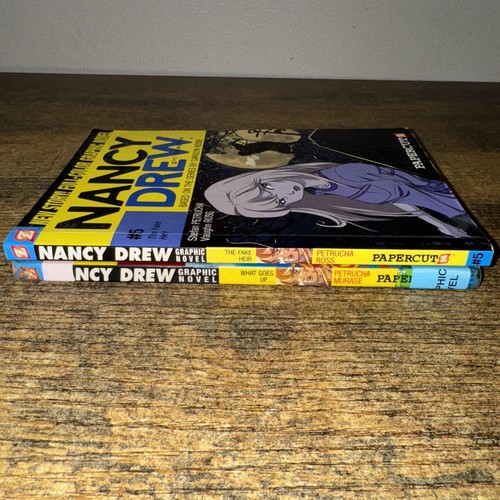 NANCY ZEICHNETE VOLLFARBIGE GRAPHIC NOVELS Posten von 2 Taschenbüchern von Carolyn Keene - Bild 2 von 2